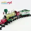 Hot sale electric railway toy train set with sound &light