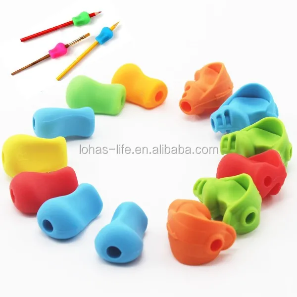 School supplies  for kids develop good writing habits soft silicone pencil grips.jpg