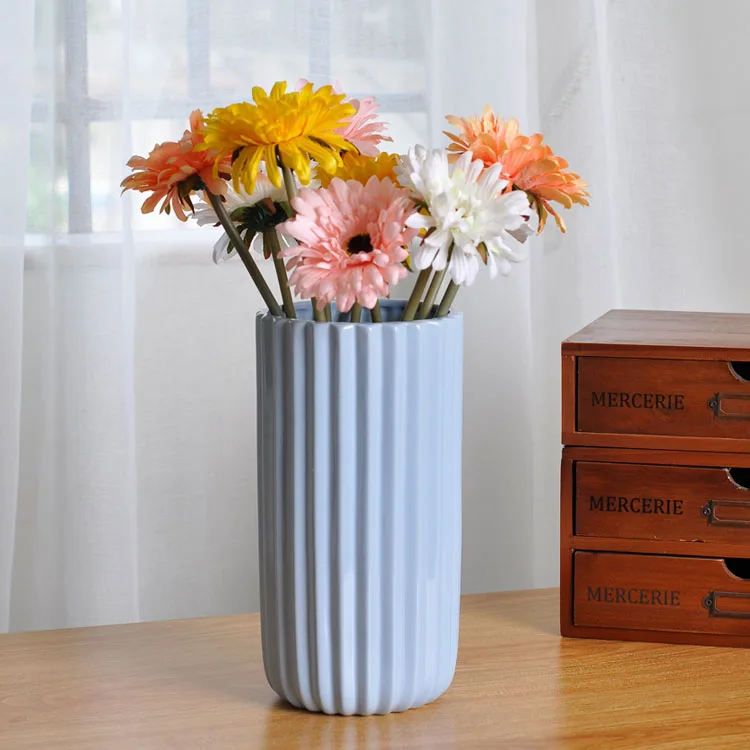 High Quality Elegant Types Of Flower Vase Ceramic For Decoration