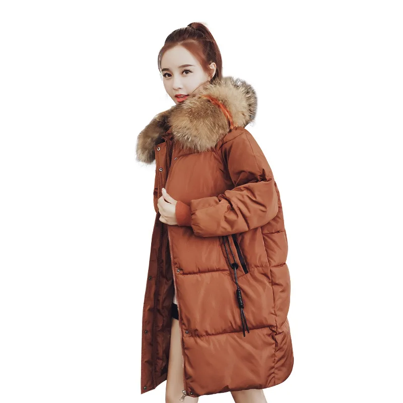 

Korea short bread soft down cotton padded clothes loose winter coats