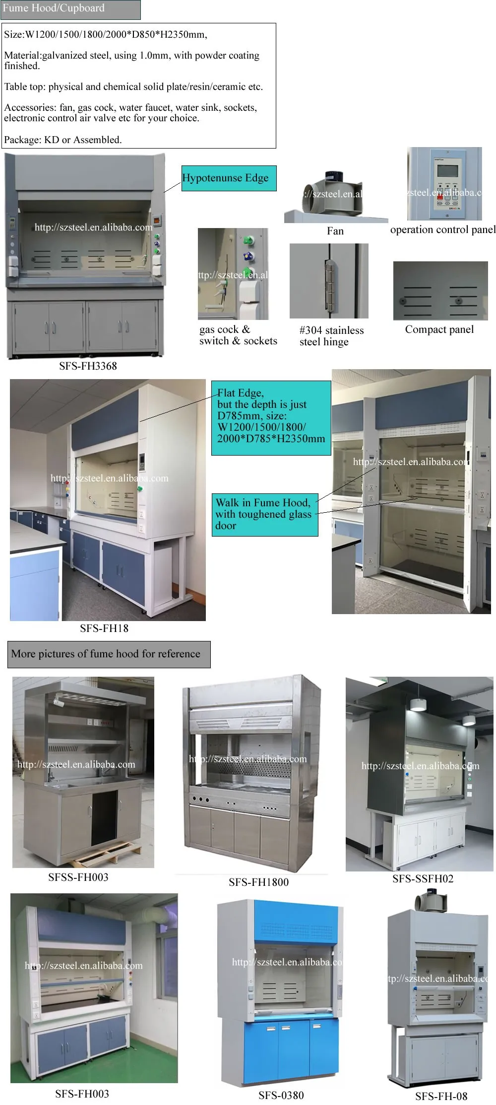 Gas Handling & Extraction Fume Cupboard,Airscience Laboratory Fume