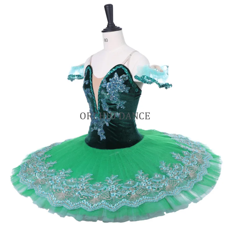 New Coming High Quality Custom Green Classical Ballet Tutus Ballet ...