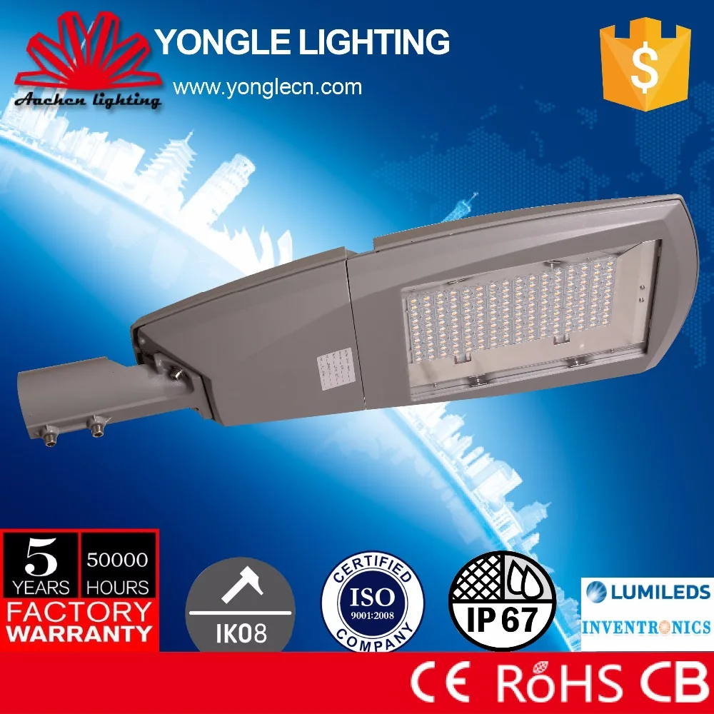 
Hot new fashion design 5 years warranty cobra head led street light with good offer 