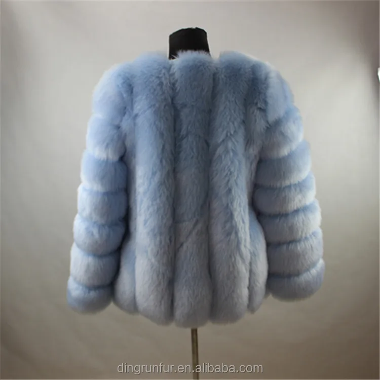 
Dingrun Factory Direct Sale artificial fur jacket wholesale Faux Fur coat 