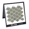 sheet type price 3d stone amalfi noce split face mosaic gray and white basketweave tile