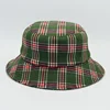 China Wholesales Exported Wholesales Women Sun Protection Custom Checked Fisherman Hat Casual Cap Bucket Hat