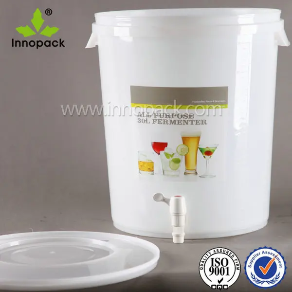30l Plastic Beer Fermenters Bucket With Tap,Homebrew Beer Keg Buy