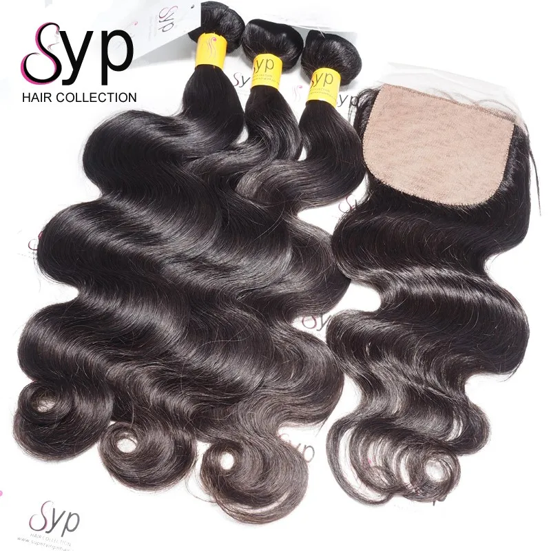 

Cheap Virgin Brazillian Body Wave Human Hair Bundles With 13x4 Frontal Silk Closure