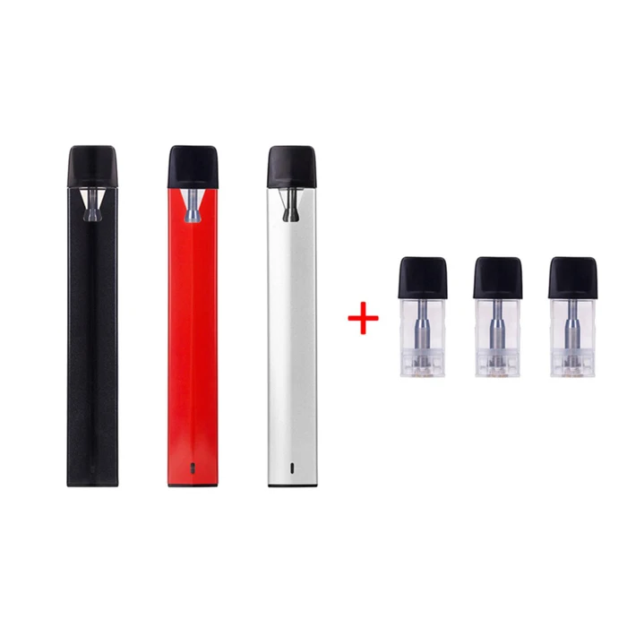 

2019 New product online shopping free shipping vape pen dry herb vaporizer vape cartridge cbd vape pen, Black/red/silver