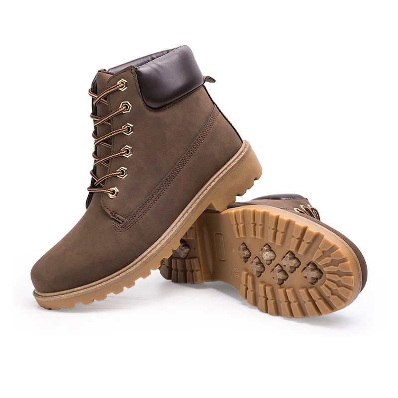 
China Factory High Top Men Nubuck Leather Ankle Work Boots Customized Color  (62014927264)