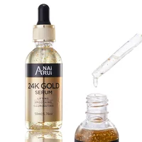

Wholesale Private Label High Quality Hyaluronic Anti Aging Moisturizing Face 24K Gold Serum face oil