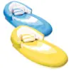 Luxury Lounge Inflatable 66" Long Swimming Pool Float with Pillow