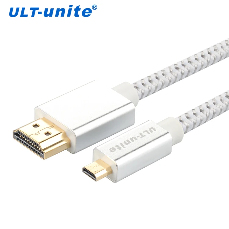 High Speed Micro Hdmi Cable For 2019 New Product Braided