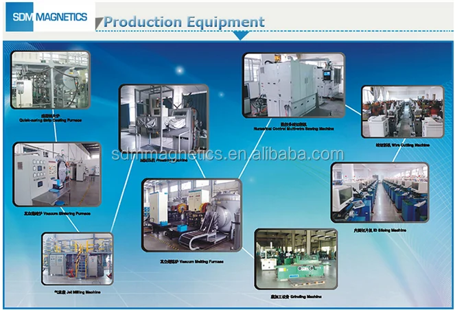 ISO9001 TS16949 Customized Free Sample Strong N52 Neodymium Magnet