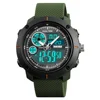 SKMEI luxury brand men sport watches men analog quartz clock leather waterproof excel wrist watch price mayorista 1361
