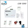 Saful GSM-5080 wireless GSM alarm system home security product
