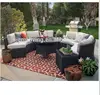 Sigma contemporary patio outdoor deep seating sets wicker sofas furniture