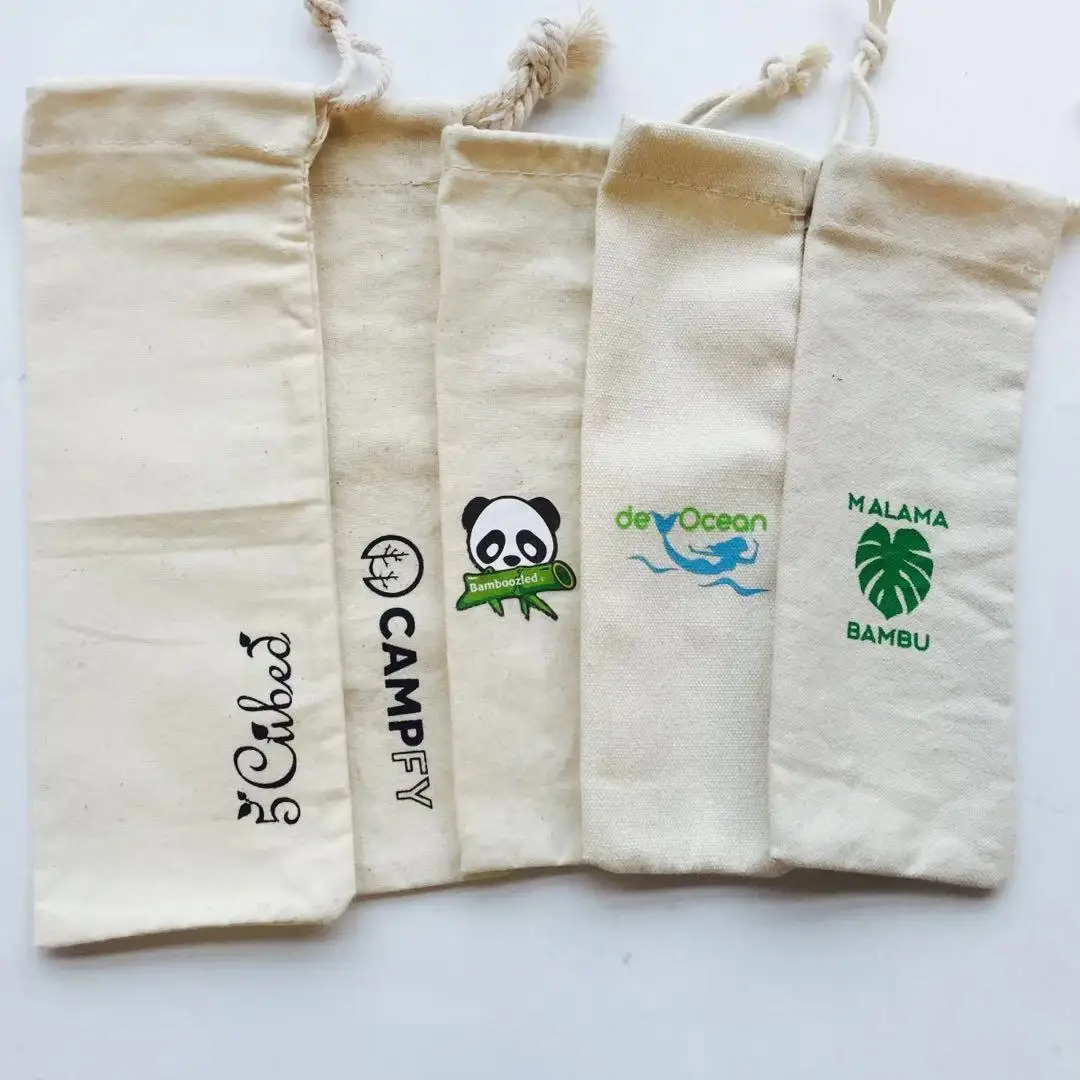 Sustainable And Reusable Biodegradable Bamboo Straws Setpaille Bambou