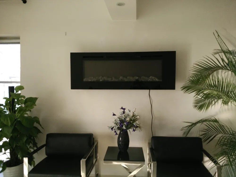 Chimenea Eléctrica Led De Pared Con Altavoz,Decoración Para El G-01-4