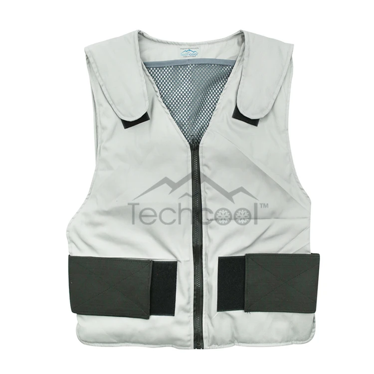 
Techcool Summer Cold Pack Gel Pad Ice Cooling Vest Without Ice Packs 