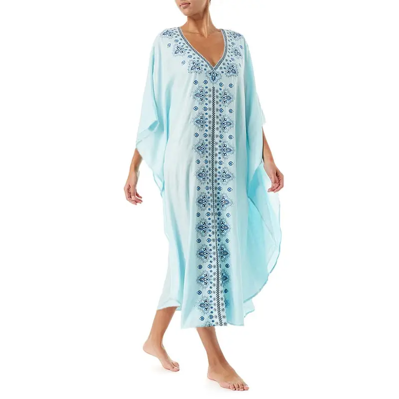 

Embroidered Maxi Kaftans