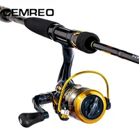 

CEMREO Carbon 2.1m 2.4m Spinning Fishing Rod and Reel Combo Set