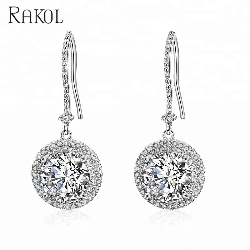 

RAKOL EP2054 stud earrings crystal drop earrinngs dangle earrings