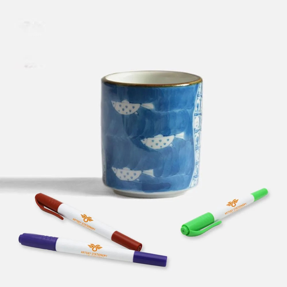 Diy Ceramic Paint Pen Marker,Weterasable,Permanent After Baked In Oven