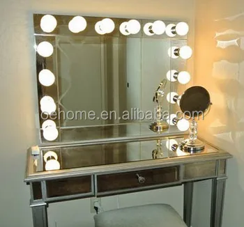 Kaptafel Met Spiegel Verlicht Make-up Spiegel - Buy Hollywood ... Kaptafel Met Spiegel Verlicht Make-up Spiegel - Buy Hollywood ...