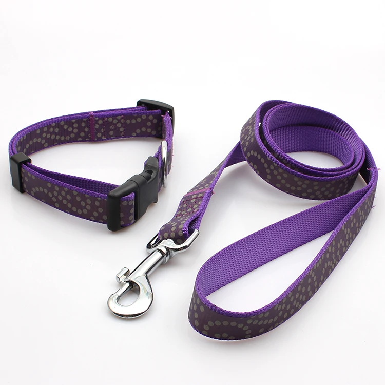 Askpet Wholesale Printing Personalized Nylon bing Dog Collars And