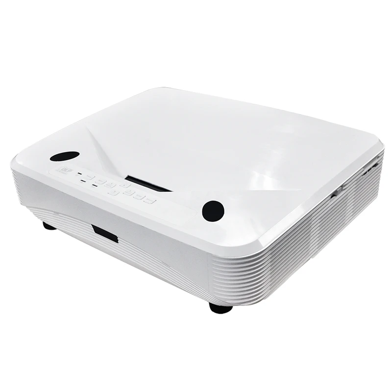 

2019 4000 ansi Lumens Good for Education Use DLP Type 3D 1920x1080 Full HD 0.23 Throw Ratio Ultra Short Throw Laser Projector