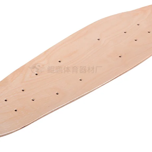 

Blank Canadian Maple Skateboard Decks 8 Inches Thicken Skating Board Deep Concave(Red)