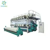 warp knitting machine double needle bar blanket knitting machine knitting mesh fabric for sports shoes