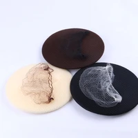 

50pcs/lot Good Quality Sample Order Black Brown Blonde Color Nylon Hairnets Invisible Soft Elastic Lines Hair Net for Wigs&Weavi