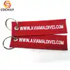 Promotional Single Layer Felt Customized Keychain with Printed Logo