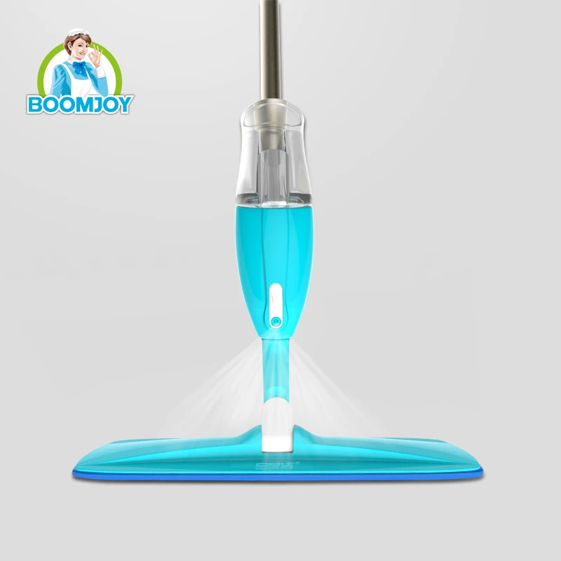 

High quality big volume water saved microfiber magic spray mop, Blue