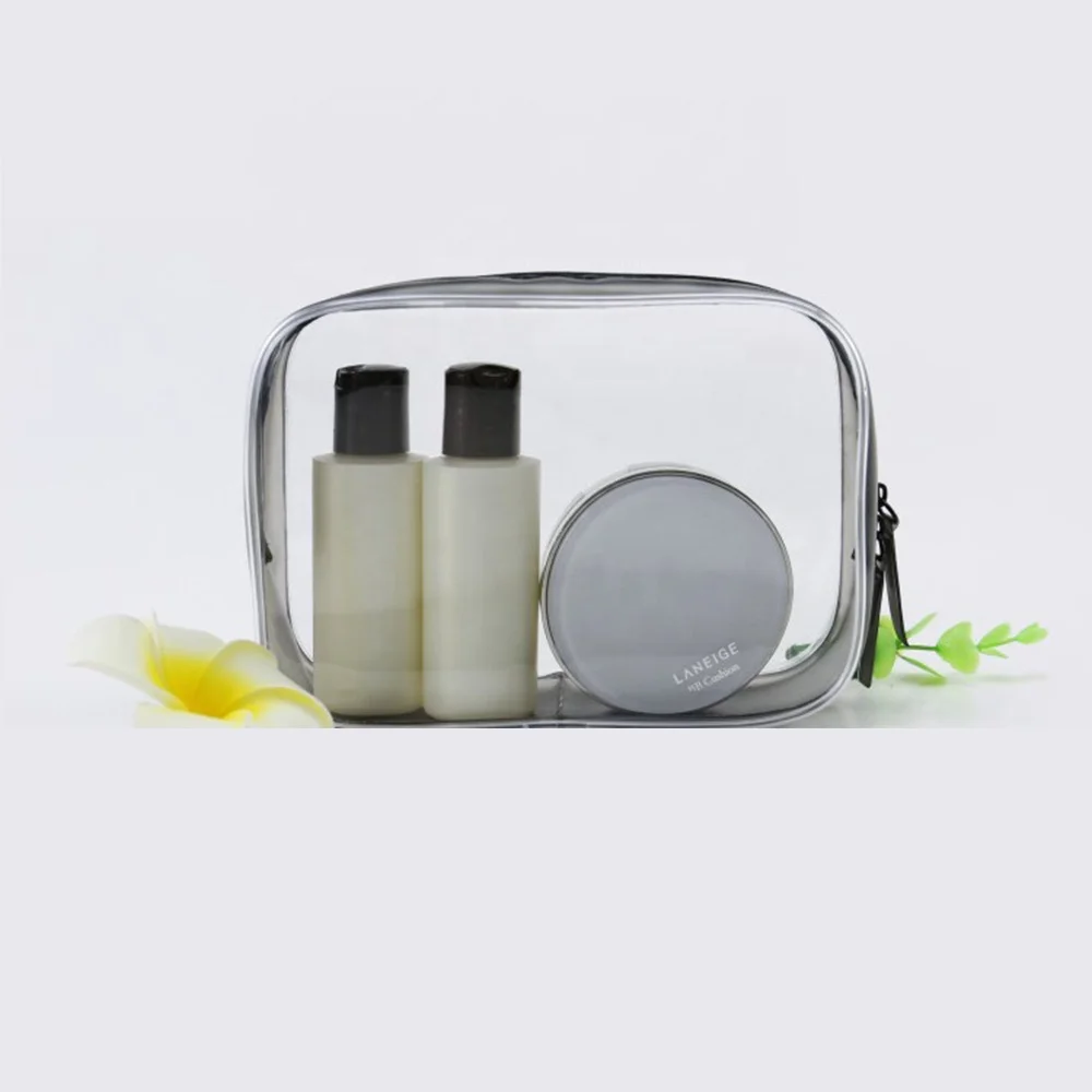 

Promotional Cheaper Clear PVC Cosmetic Bag Waterproof Travel Toiletry Bag Makeup Handbag Organizer, Customized
