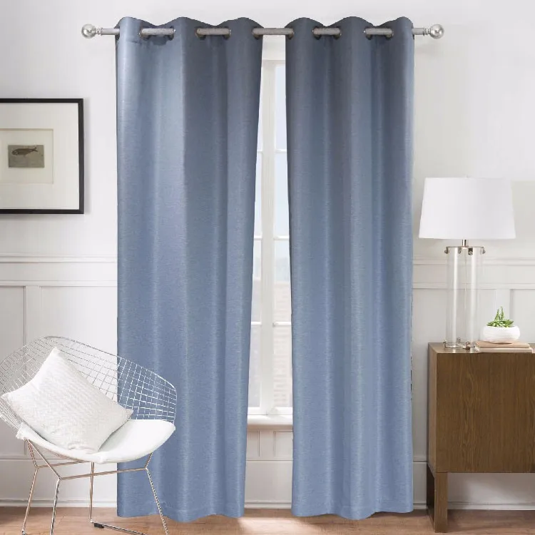 American Size Modern House Design Curtain Tape Eyelets Living Room ...