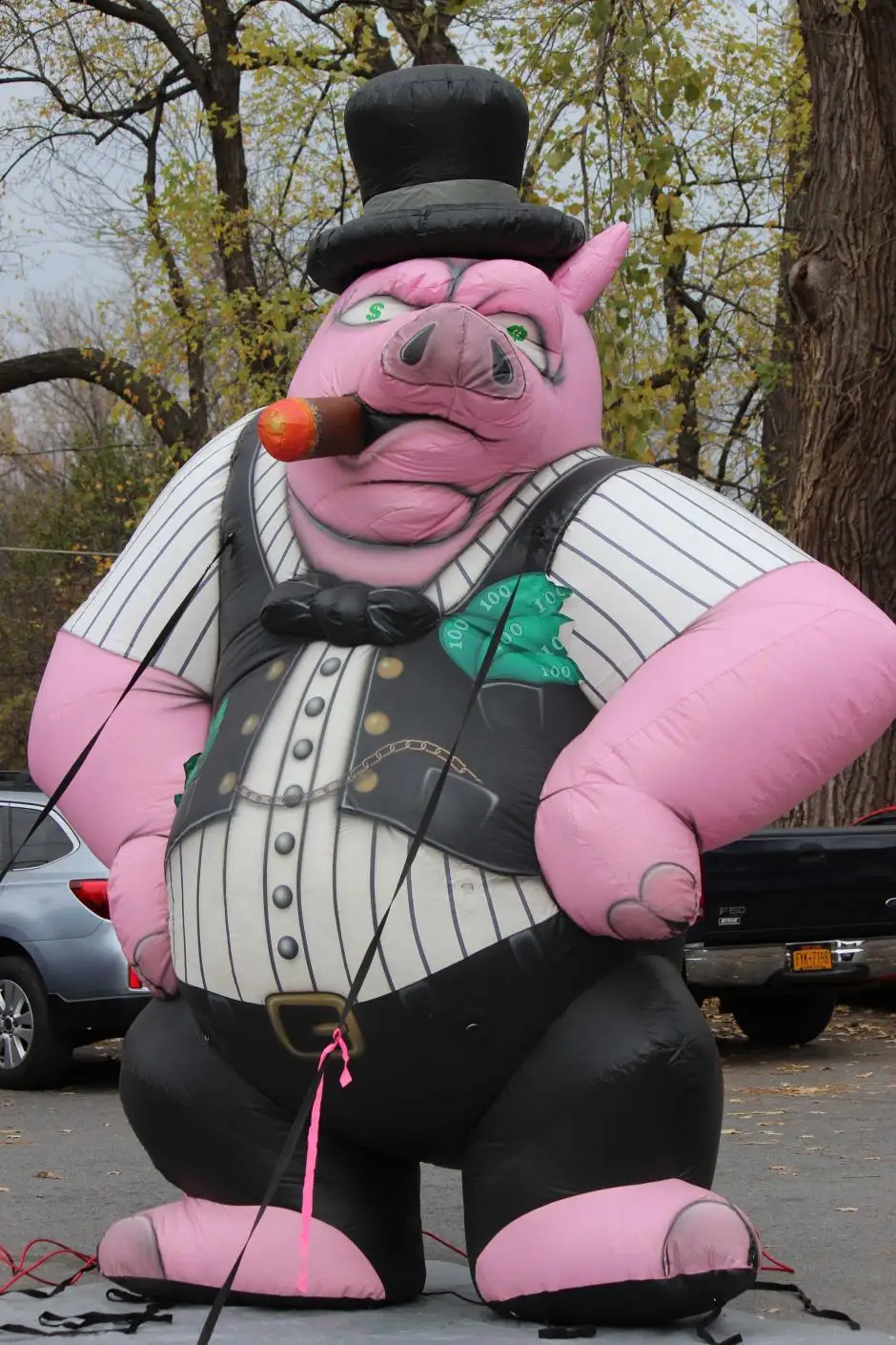 giant inflatable pig