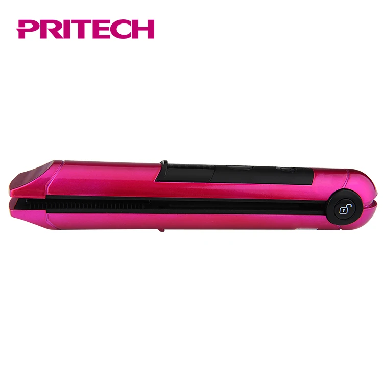 PRITECH Hot selling usb charging rechargeable cordless hair straightener