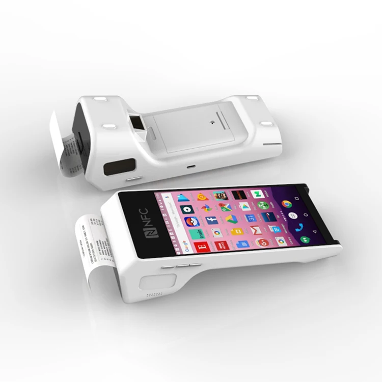 Android All In One Credit Card Thermal Pos Machine Usb Screen Terminal