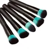 10 piece cosmetic brushes synthetic kabuki professional colorful custom logo makeup brushes set