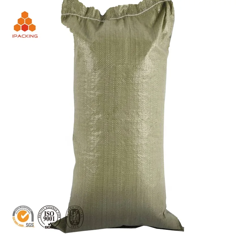 
50 kg recycled industrial african low cost sand rubbish cement pp bag woven for building rubbish 