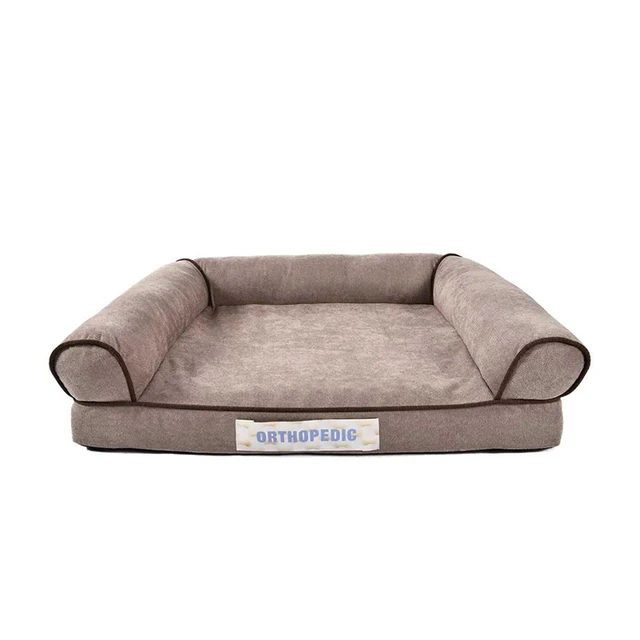 Hot Sale Top Quality Luxury Pet Dog Sofa Bed With Pillow Wholesale