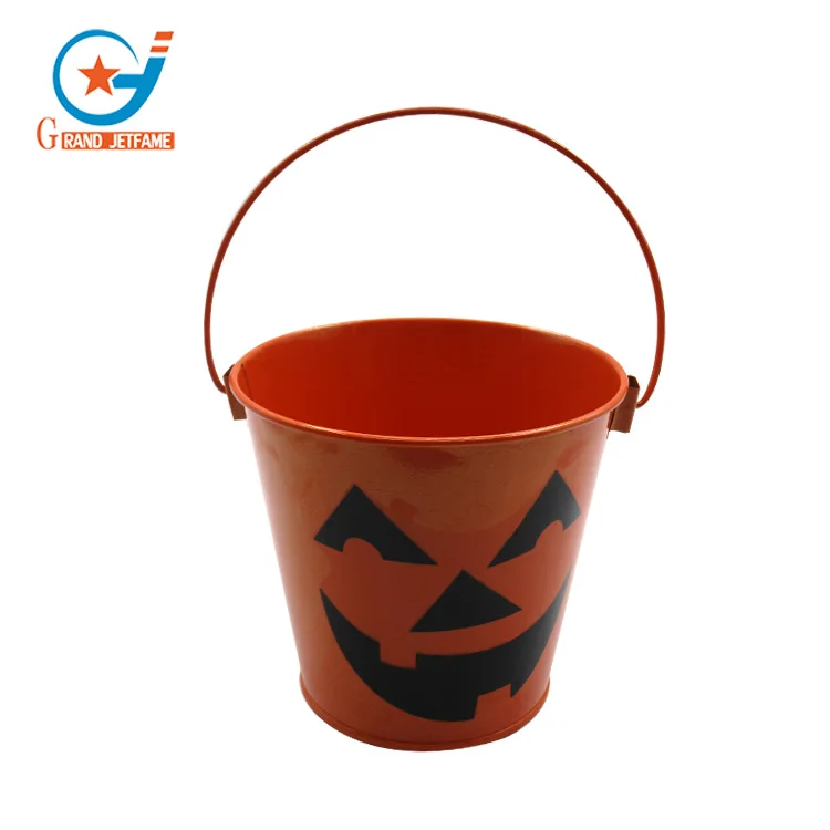 Halloween Party Decoration Metal Buckets With Handle Buy Buckets With