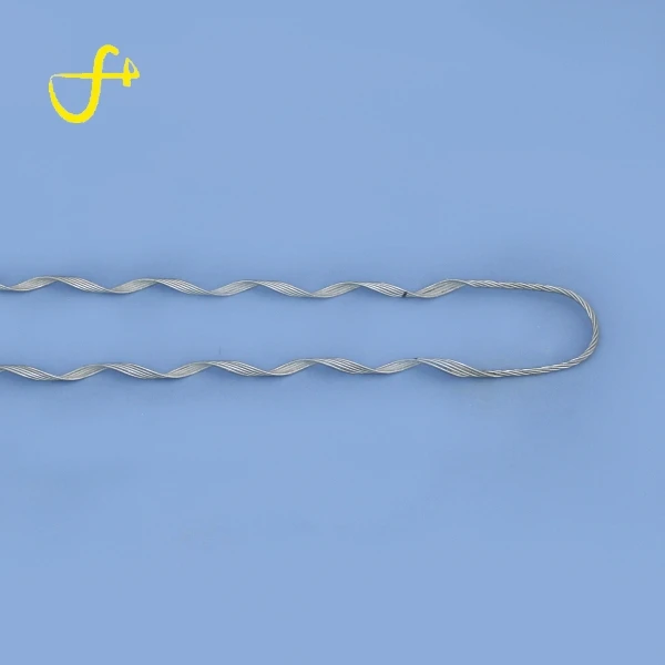 
High Tension Spring Wire preformed cable grip tension drop wire clamp 