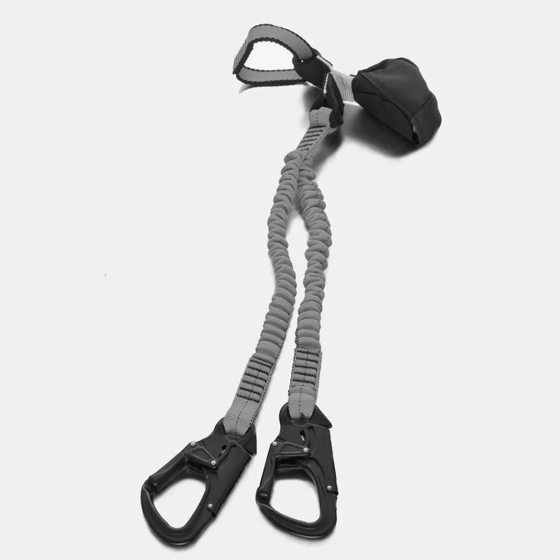 
Outdoor Via Ferrata Sport Safe Lanyard Carabiner 