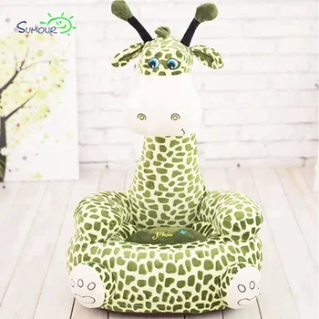 giraffe plush chair