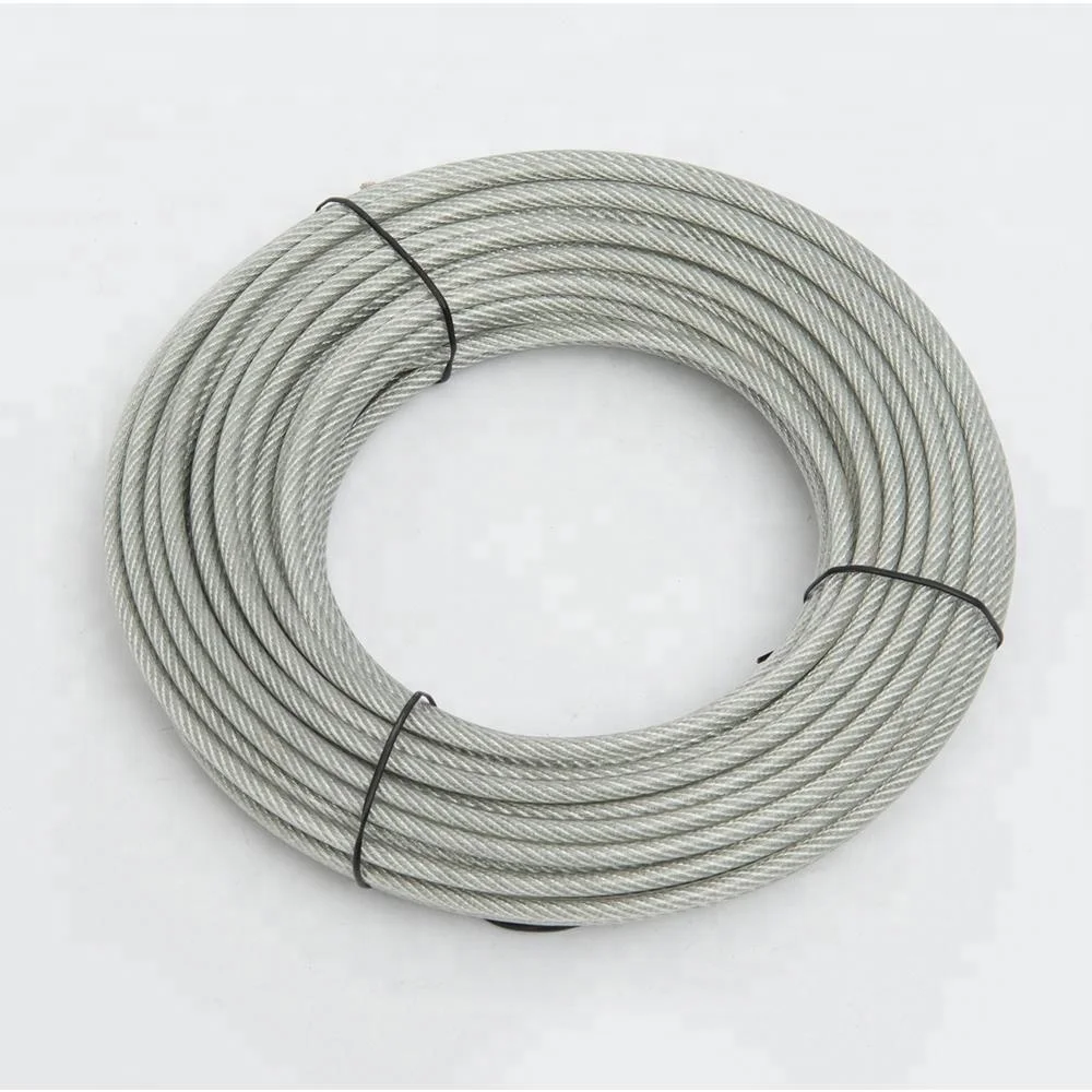 High Quality Loop Eye Steel Wire Rope Pvc Coated Galvanized Steel Wire ...