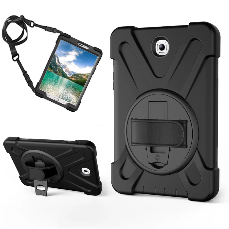 

For Samsung Galaxy Tab S2 8.0 T710 with shoulder strap military duty case, N/a